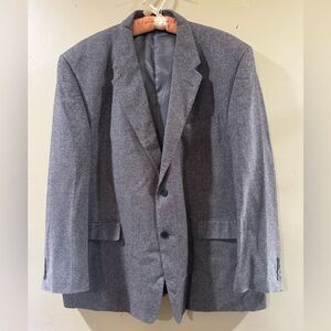 Calvin America size 50R gray 100% silk sports coat